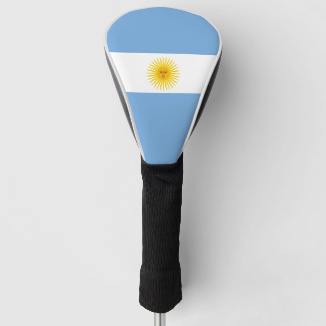 Couvre-club De Golf Drapeau de l'Argentine (Devant)