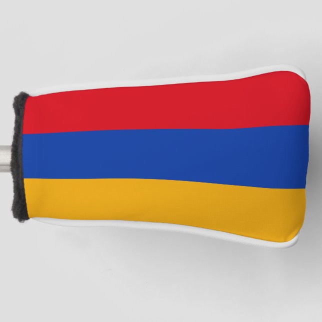 Couvre-club De Golf Drapeau de l'Arménie (Devant)