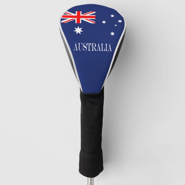 Couvre-club De Golf Drapeau de l'Australie (Devant)