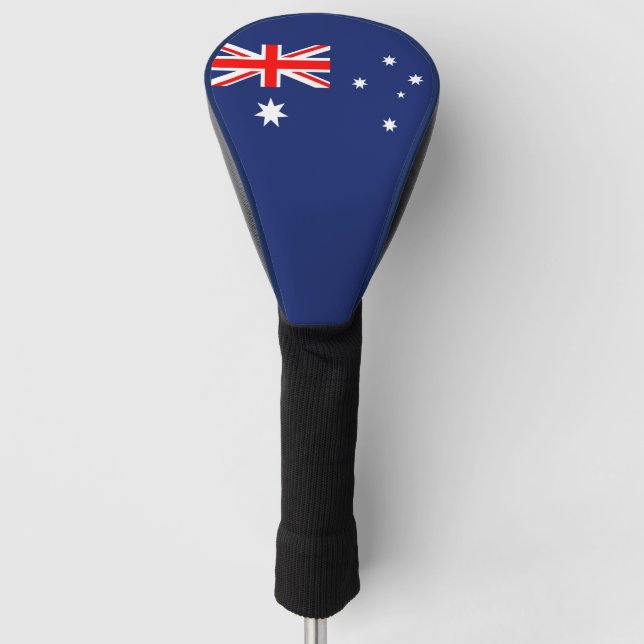 Couvre-club De Golf Drapeau de l'Australie (Devant)