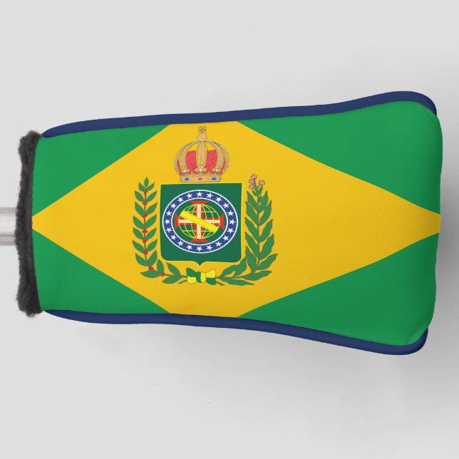Couvre-club De Golf Drapeau de l'Empire du Brésil (Devant)