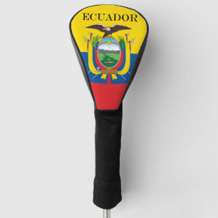 Couvre-club De Golf Drapeau de l'Equateur