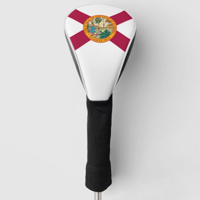 Couvre-club De Golf Drapeau de l'État de Floride (Devant)