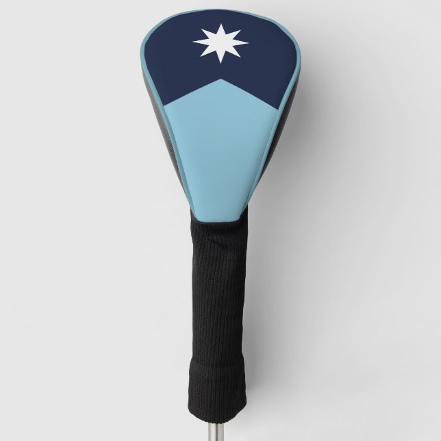 Couvre-club De Golf Drapeau de l'État rebelle du Minnesota (Devant)