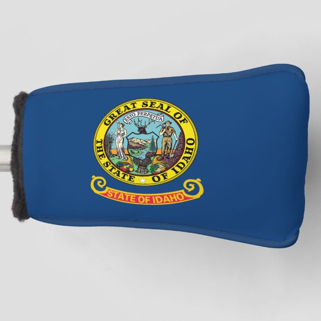 Couvre-club De Golf Drapeau de l'Idaho (Devant)