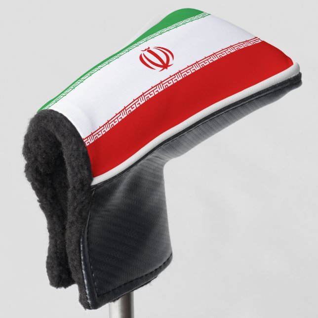 Couvre-club De Golf Drapeau de l'Iran (Devant 3/4)