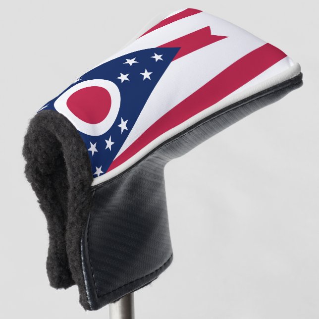 Couvre-club De Golf Drapeau de l'Ohio (Devant 3/4)