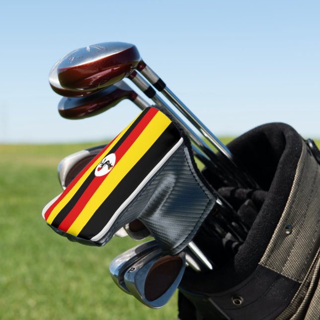Couvre-club De Golf Drapeau de l'Ouganda (In Situ)