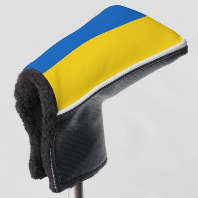 Couvre-club De Golf Drapeau de l'Ukraine (Devant 3/4)
