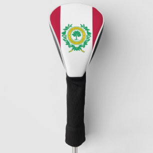 Couvre-club De Golf Drapeau de Raleigh, couverture de tête de golf de