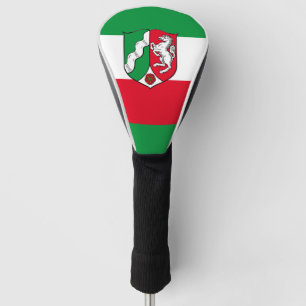 Couvre-club De Golf Drapeau de Rhénanie-du-Nord Westphalie Golf Head C