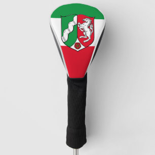 Couvre-club De Golf Drapeau de Rhénanie-du-Nord Westphalie Golf Head C