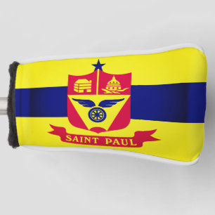 Couvre-club De Golf Drapeau de Saint Paul, Minnesota