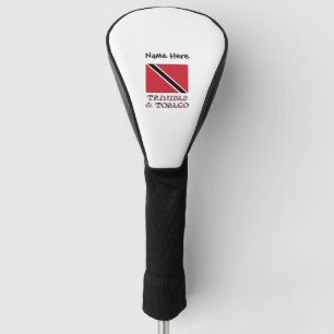 Couvre-club De Golf Drapeau de Trinité-et-Tobago et de Trinité-et-Toba