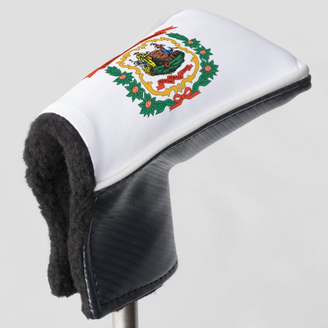 Couvre-club De Golf Drapeau de Virginie occidentale (Devant 3/4)