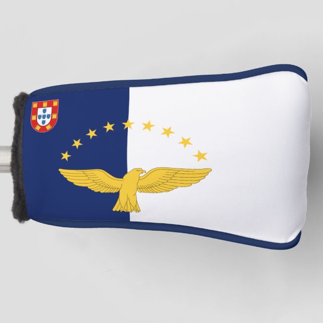 Couvre-club De Golf Drapeau des Açores, Portugal (Devant)