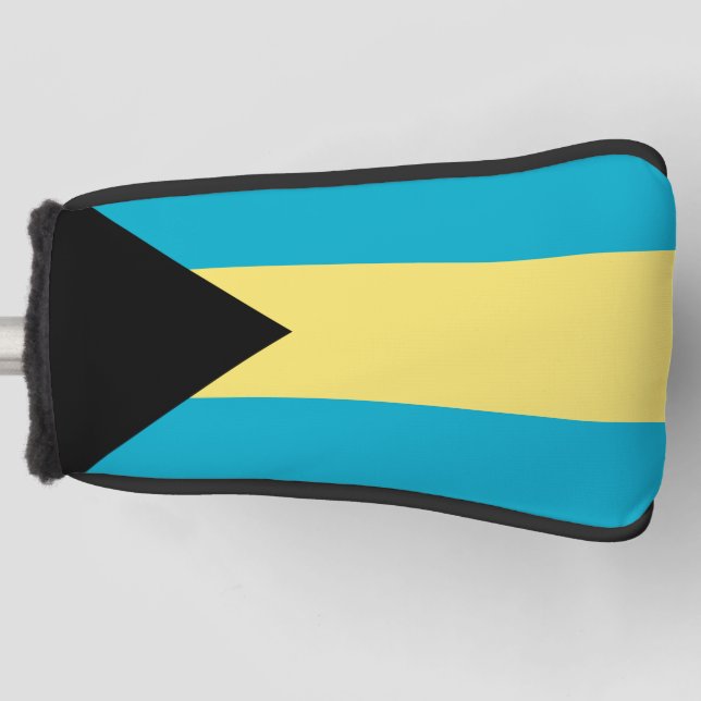 Couvre-club De Golf Drapeau des Bahamas Couverture Totale (Devant)