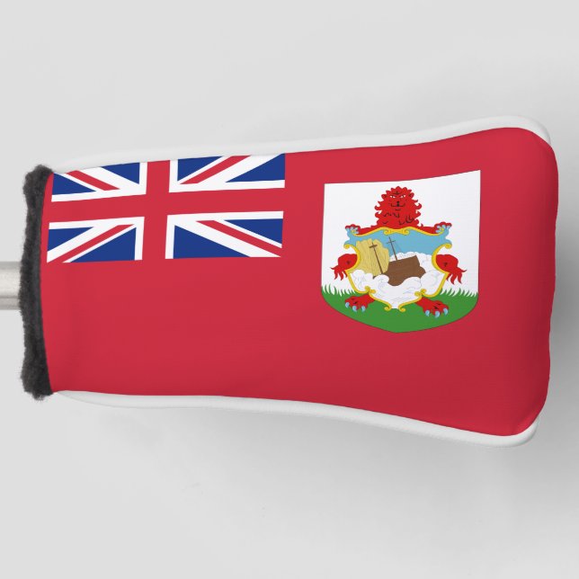 Couvre-club De Golf Drapeau des Bermudes Golf Head Cover (Devant)
