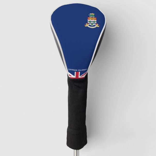 Couvre-club De Golf Drapeau des îles Caïmans (Devant)