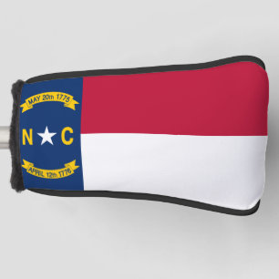 Couvre-club De Golf Drapeau d'état de Caroline du Nord Golf Tête de co