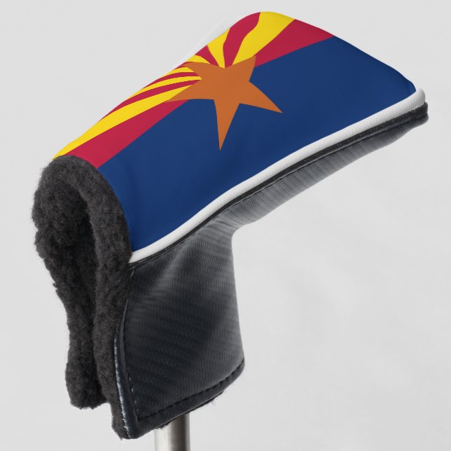 Couvre-club De Golf Drapeau d'État de l'Arizona (Devant 3/4)