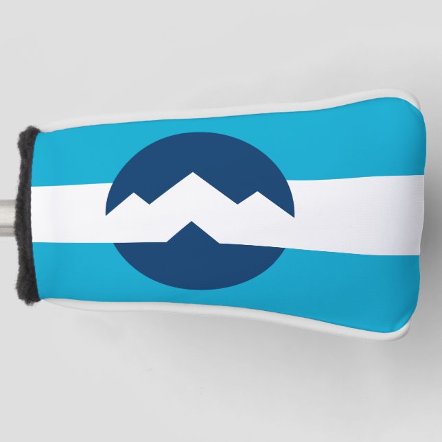 Couvre-club De Golf Drapeau d'Ogden, Utah (Devant)