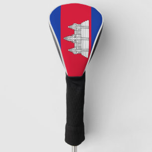 Couvre-club De Golf Drapeau du Cambodge