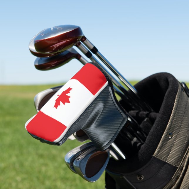 Couvre-club De Golf Drapeau du Canada (In Situ)