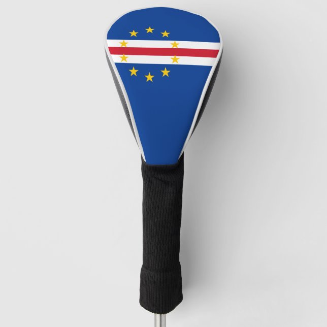 Couvre-club De Golf Drapeau du Cap Vert (Devant)
