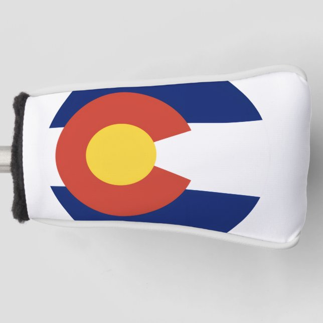 Couvre-club De Golf Drapeau du Colorado (Devant)
