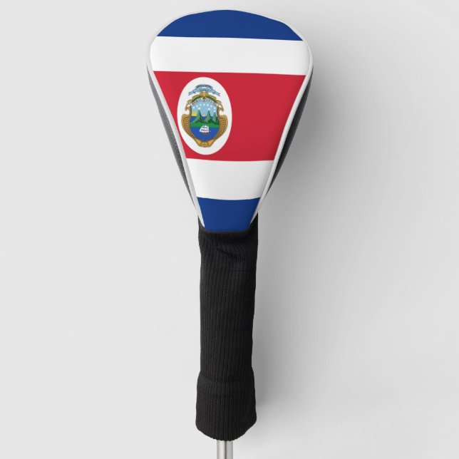 Couvre-club De Golf Drapeau du Costa Rica  (Devant)