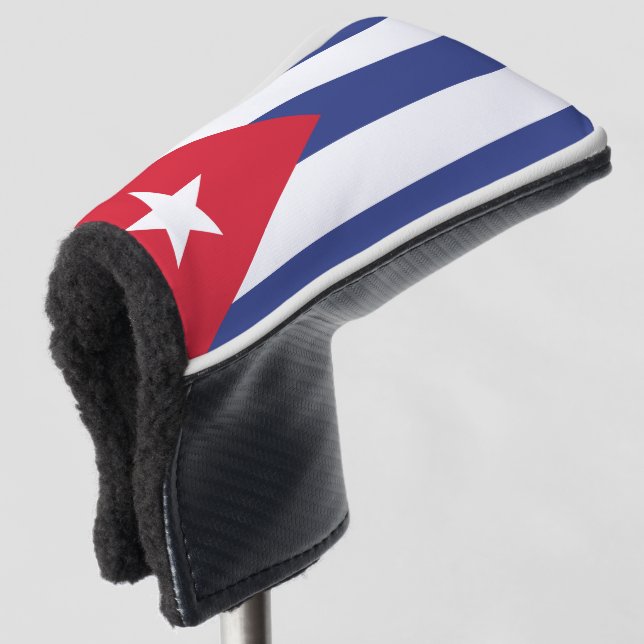 Couvre-club De Golf Drapeau du Cuba (Devant 3/4)
