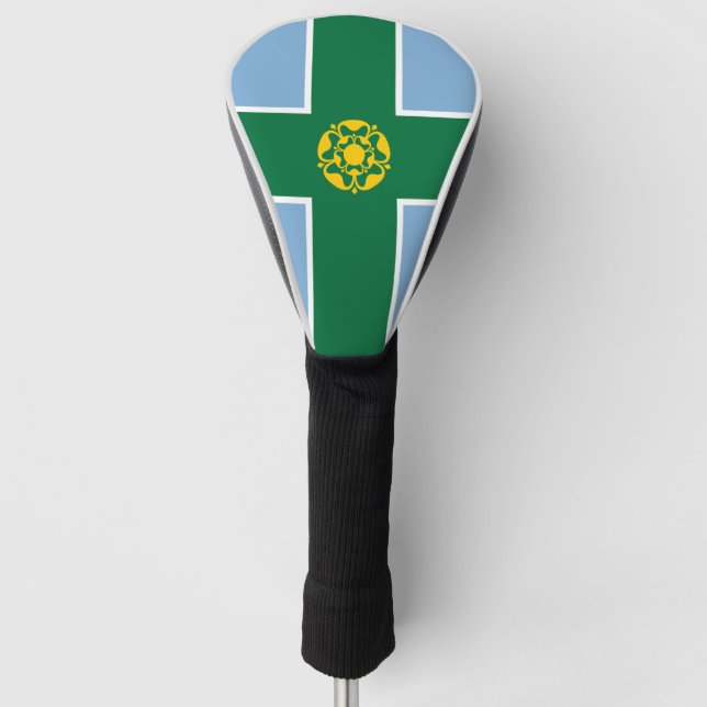 Couvre-club De Golf Drapeau du Derbyshire (Devant)