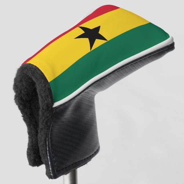 Couvre-club De Golf Drapeau du Ghana (Devant 3/4)