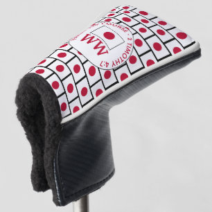 Couvre-club De Golf Drapeau du JAPON Monogramme personnalisé