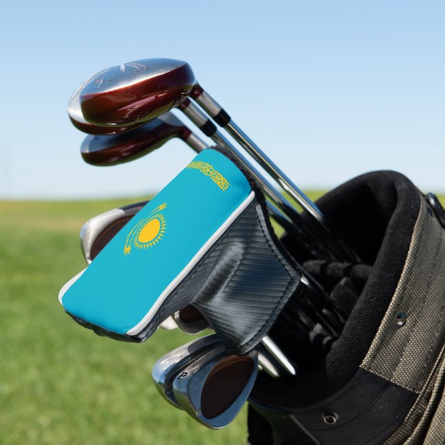 Couvre-club De Golf Drapeau du Kazakhstan (In Situ)