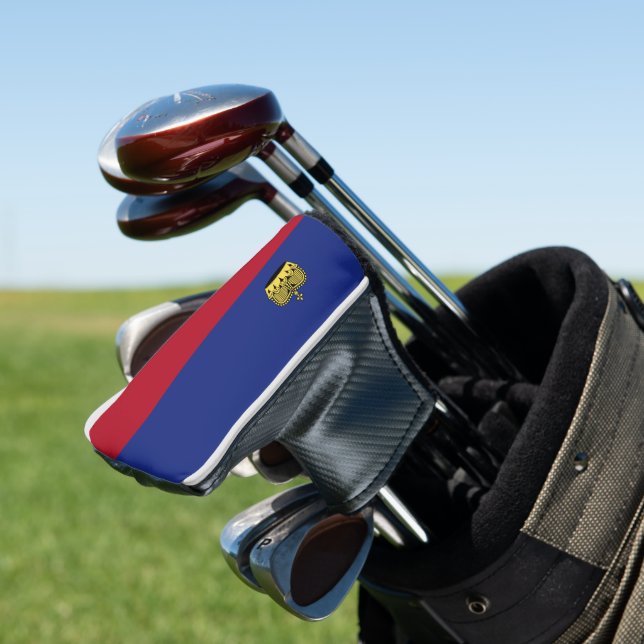 Couvre-club De Golf Drapeau du Liechtenstein (In Situ)