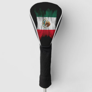 Couvre-club De Golf Drapeau du Mexique bracelet, drapeau national