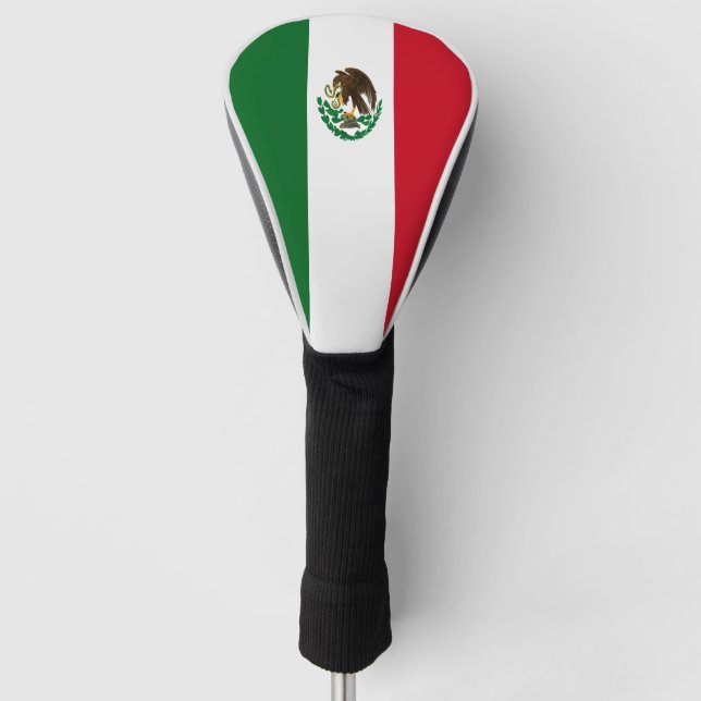 Couvre-club De Golf Drapeau du Mexique patriotique (Devant)