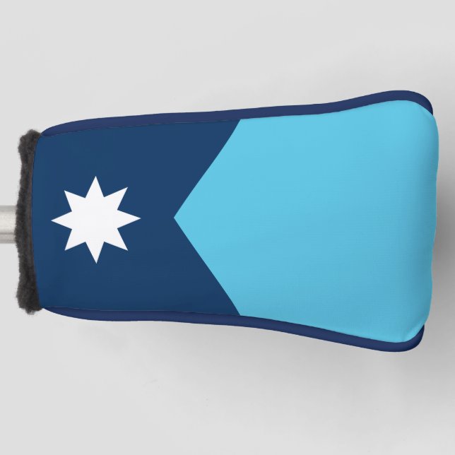 Couvre-club De Golf Drapeau du Minnesota (Devant)