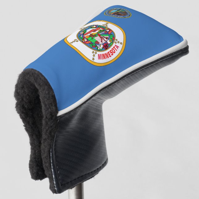 Couvre-club De Golf Drapeau du Minnesota (Devant 3/4)