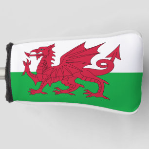 Couvre-club De Golf Drapeau du Pays de Galles Golf Head Cover