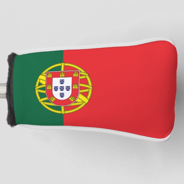 Couvre-club De Golf Drapeau du Portugal (Devant)