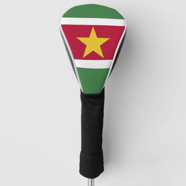 Couvre-club De Golf Drapeau du Suriname (Devant)