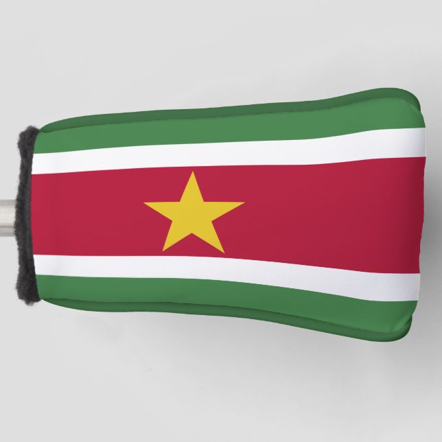Couvre-club De Golf Drapeau du Suriname (Devant)