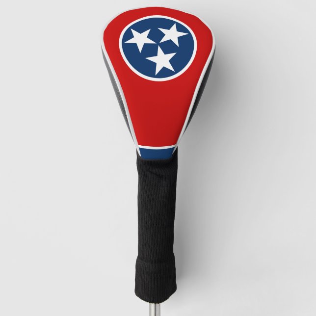 Couvre-club De Golf Drapeau du Tennessean, drapeau de l'État américain (Devant)