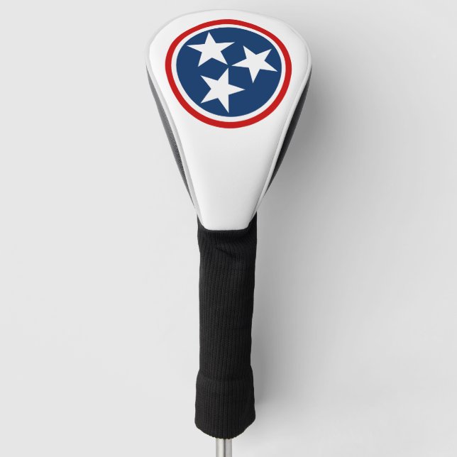 Couvre-club De Golf Drapeau du Tennessee (Devant)
