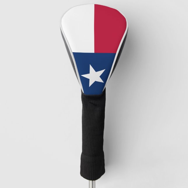 Couvre-club De Golf Drapeau du Texas (Devant)