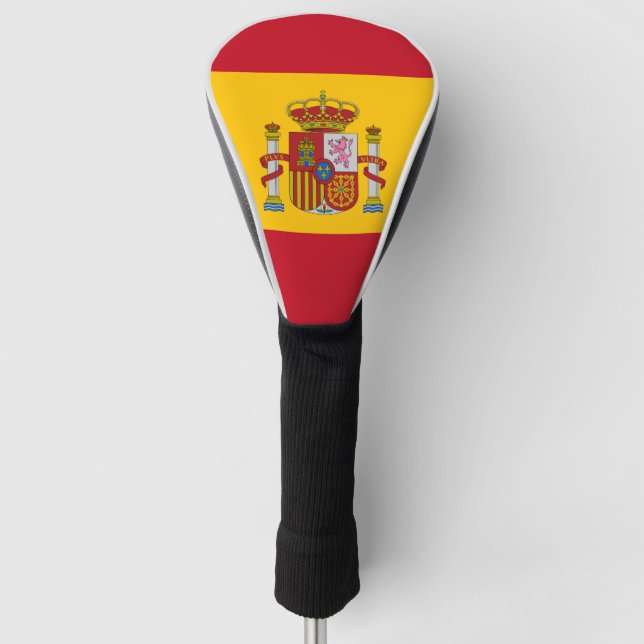 Couvre-club De Golf Drapeau Espagne - Bandera de Espana (Devant)