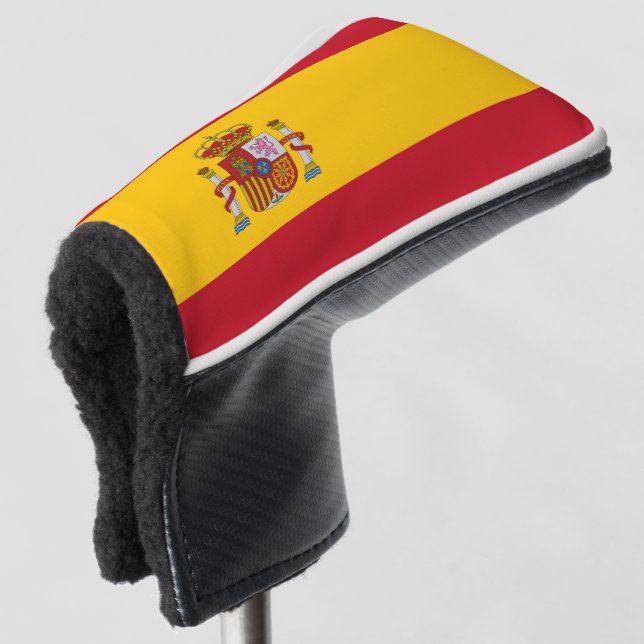 Couvre-club De Golf Drapeau Espagne - Bandera de Espana (Devant 3/4)